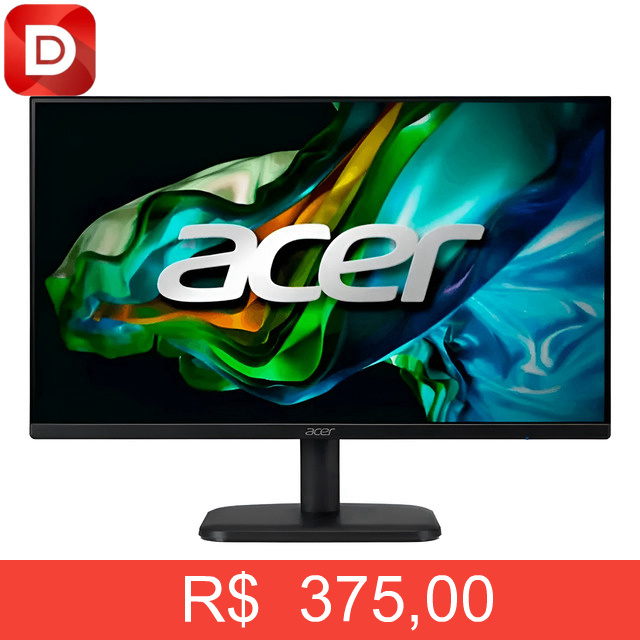 Foto do produto Monitor 21.4 Acer IPS 100hz Led Mk221q Bi