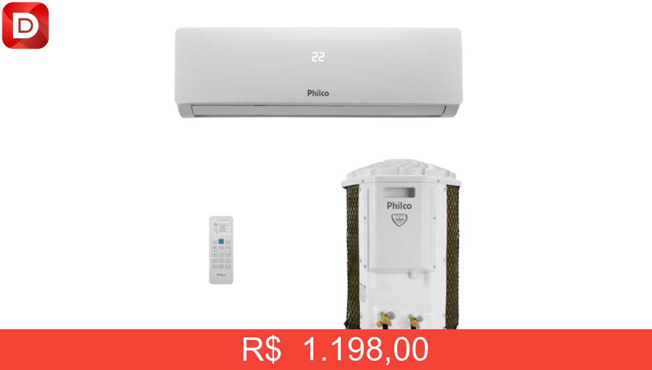 Foto do produto Ar-Condicionado Split HW Philco PAC9FI 9.000 BTUs