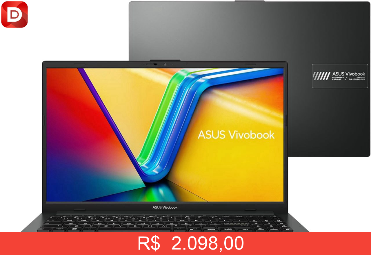 Foto do produto Notebook ASUS VivoBook Go 15