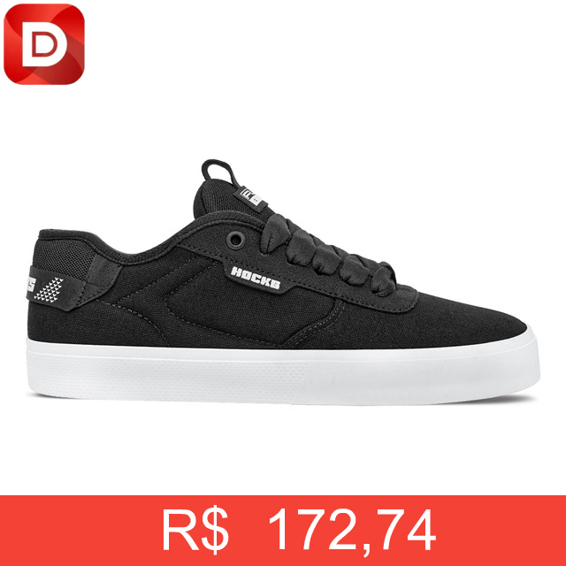 Foto do produto Tênis Hocks Unissex Lona Flat Core