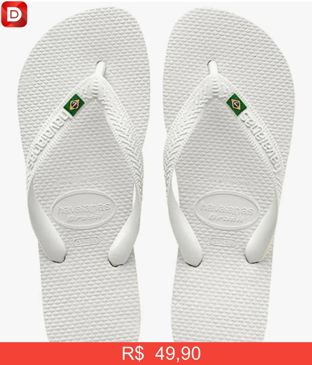 Foto do produto Chinelo Havaianas Brasil