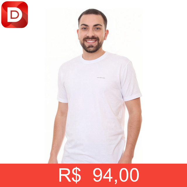 Foto do produto Camiseta Calvin Klein Jeans Black New Logo