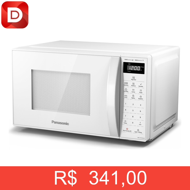 Foto do produto Microondas Panasonic NN-ST25LWRU