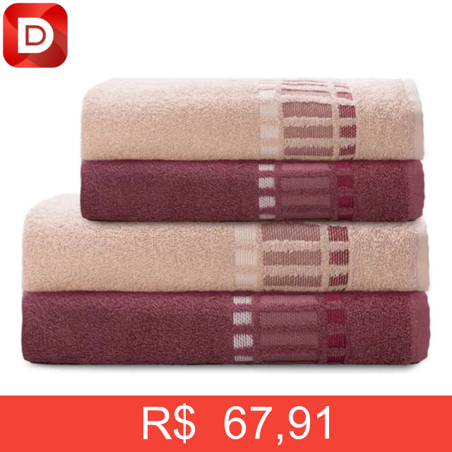 Foto do produto Jogo De Toalha Bossa Select