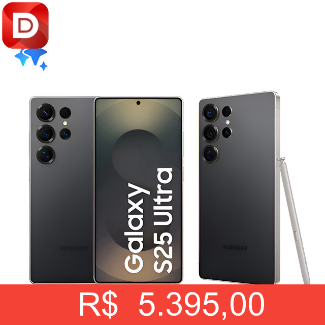Foto do produto Samsung Galaxy S25 Ultra 5G