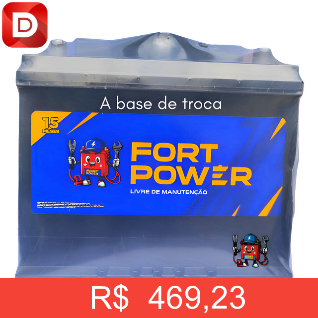 Foto do produto Bateria Fort Power
