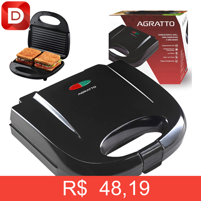 Foto do produto Sanduicheira E Grill Agratto