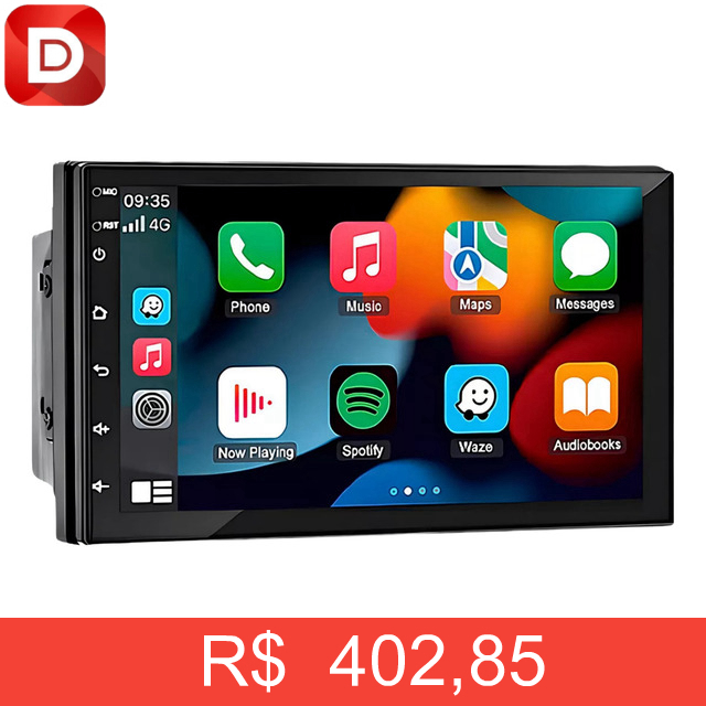 Foto do produto Multimidia Universal 7' 2din Android 13