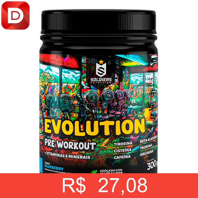 Foto do produto Pré-treino Evolution Workout