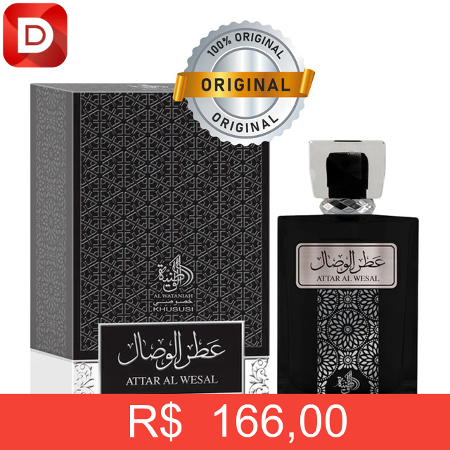 Foto do produto Perfume Attar Árabe Al Wesal Wataniah