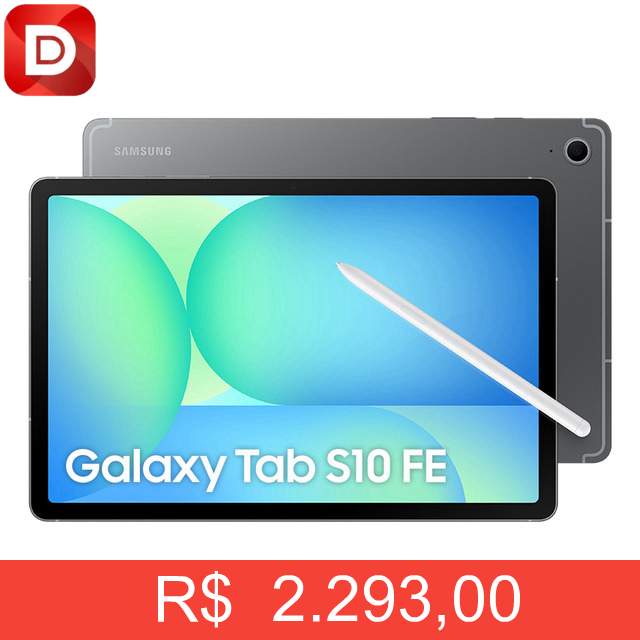 Foto do produto Galaxy Tab S10 FE