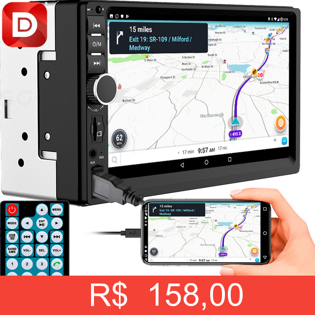 Foto do produto Central Multimídia First Option 7810h