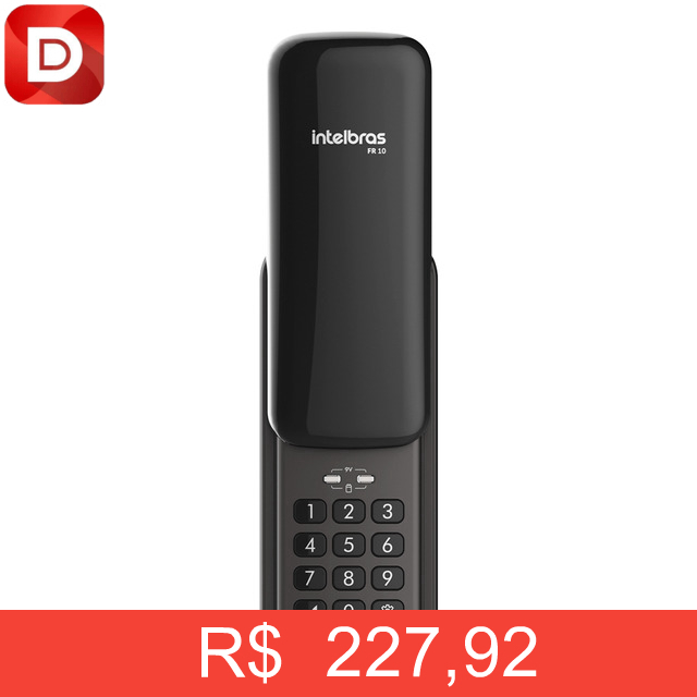 Foto do produto Fechadura Intelbras FR10 Digital de Sobrepor