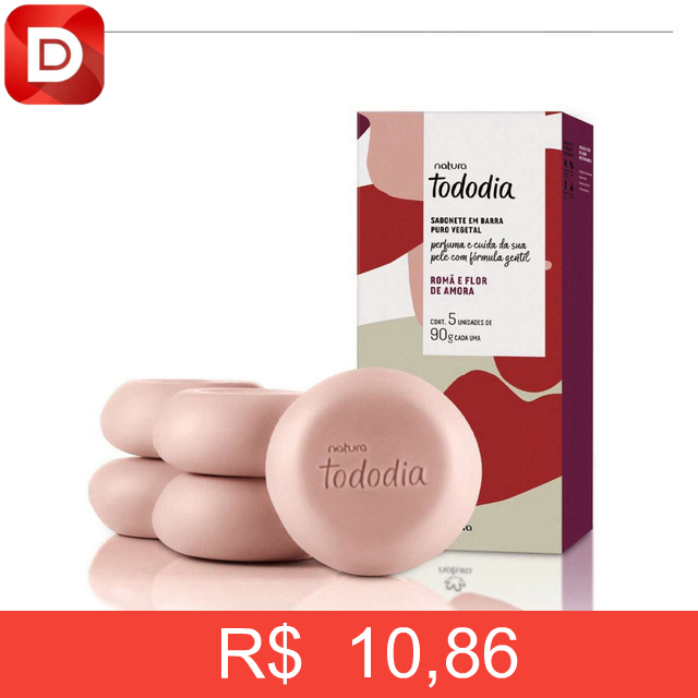 Foto do produto Sabonetes Natura Tododia