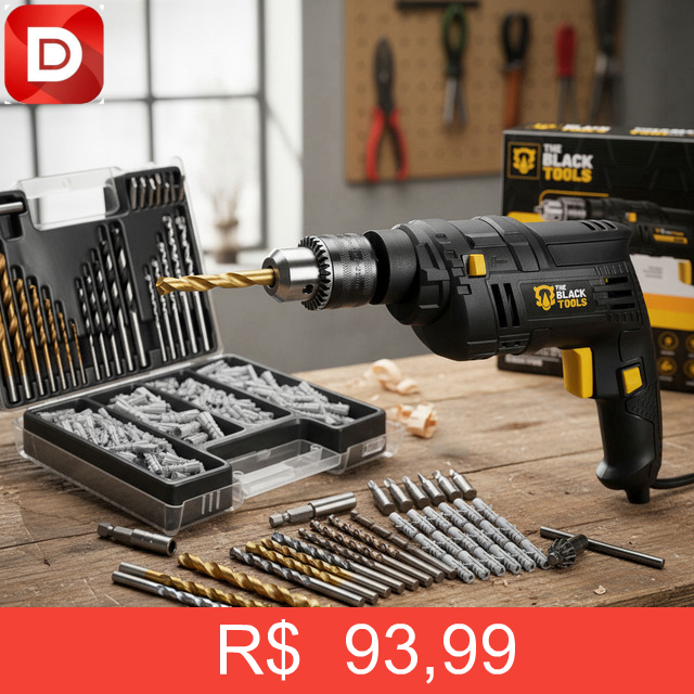 Foto do produto Furadeira de Impacto 3/8 Pol. 10mm 550w