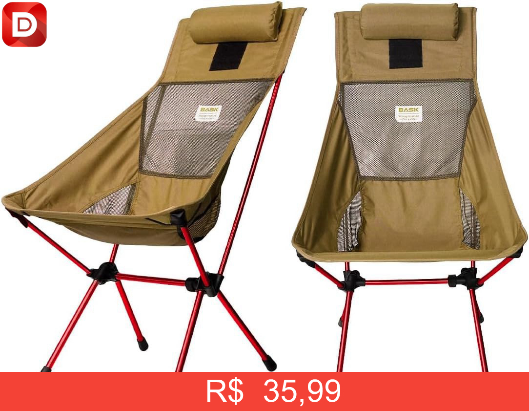 Foto do produto Cadeira Camping Daydream Dobrável Encosto Alto