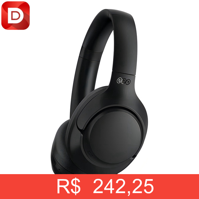 Foto do produto Headset QCY H3 ANC Adaptativo Bluetooth 5.3