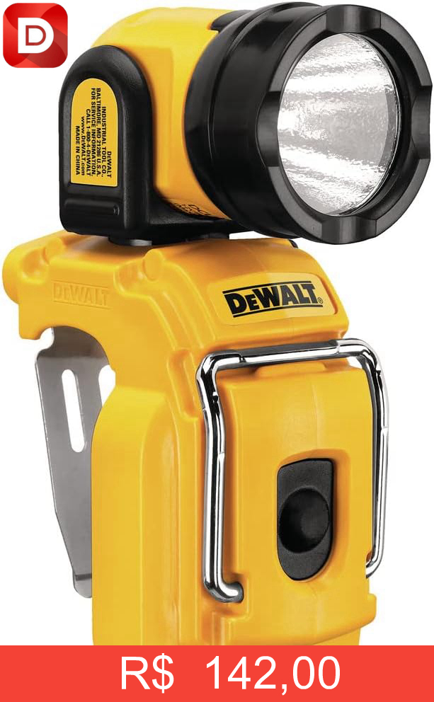 Foto do produto Lanterna LED magnética portátil DEWALT DCL510