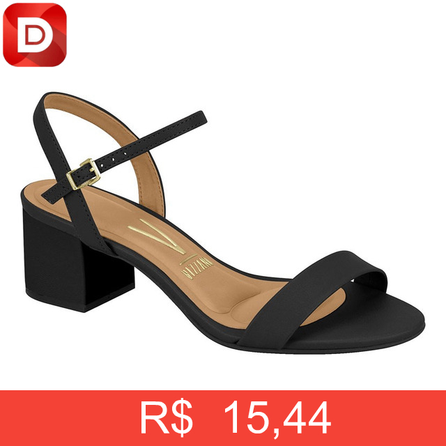 Foto do produto Sandália Salto Vizzano com Fivela