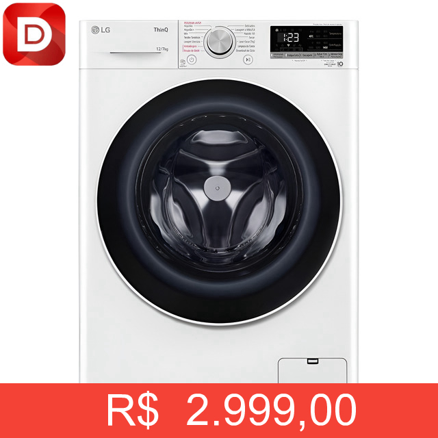 Foto do produto Lava e Seca LG Smart VC4