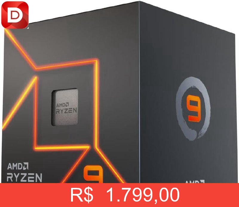 Foto do produto Processador AMD Ryzen 9 7900