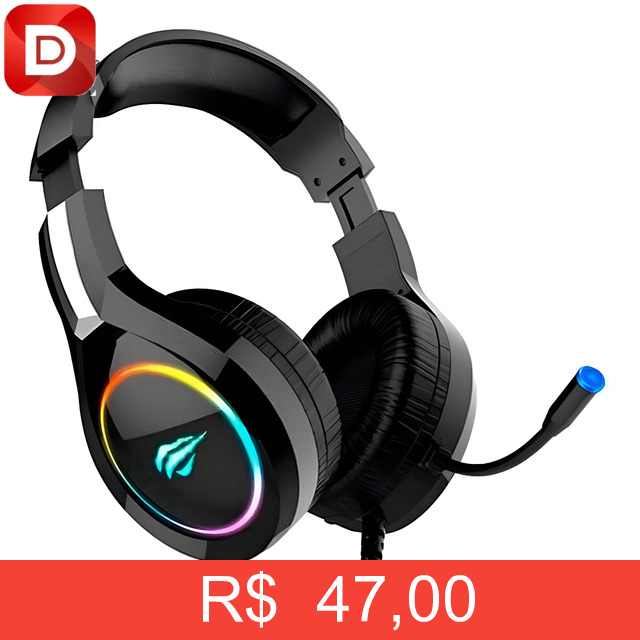 Foto do produto Fone de ouvido over-ear gamer Havit H2232D