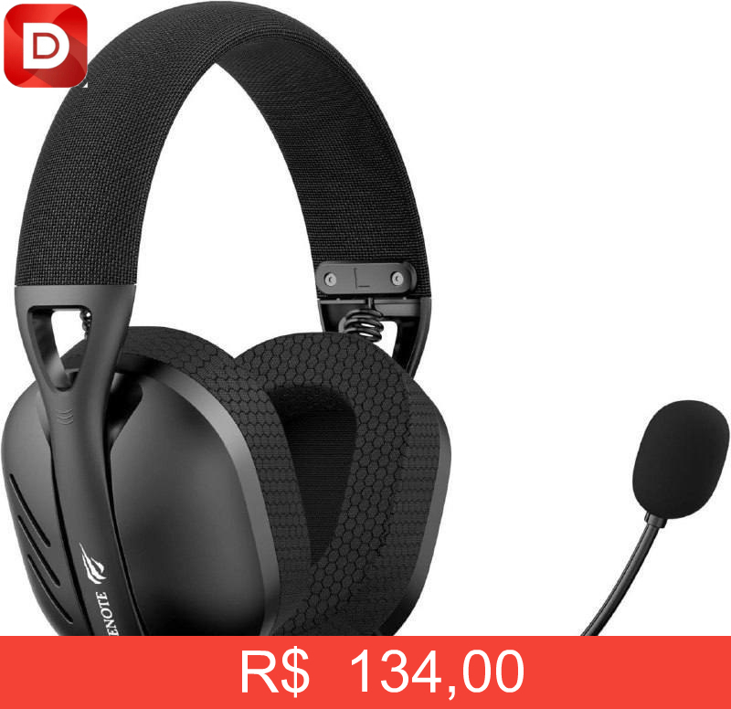 Foto do produto Havit Fone de Ouvido Headset Gamer Fuxi-H3