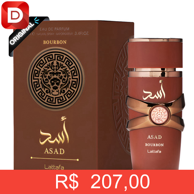 Foto do produto Perfume Árabe Lattafa Asad Bourbon EDP