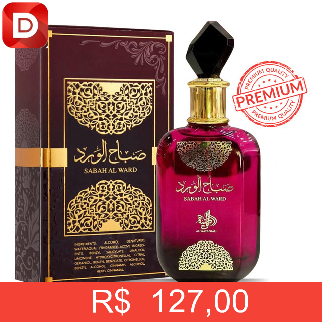 Foto do produto Perfume Árabe Feminino Al Wataniah Sabah Al Ward EDP