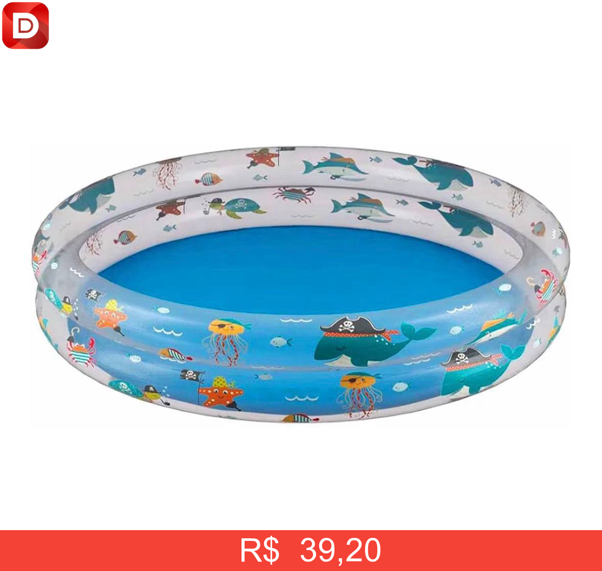 Foto do produto Piscina Inflável Redonda