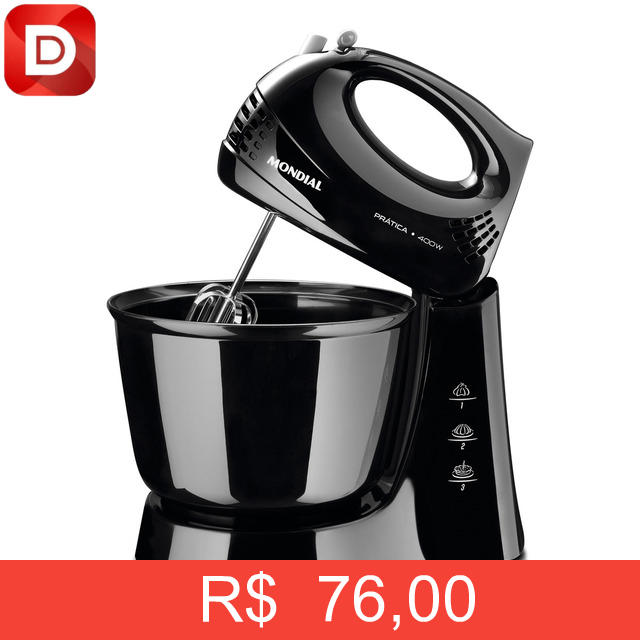 Foto do produto Batedeira Prática Mondial