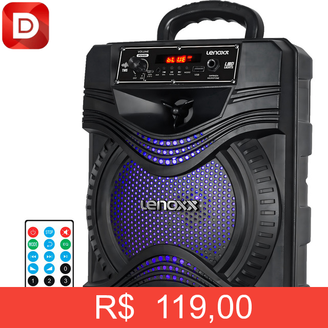 Foto do produto Caixa De Som Bluetooth