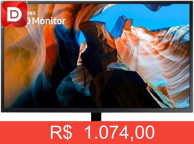 Foto do produto Monitor UHD Samsung 32