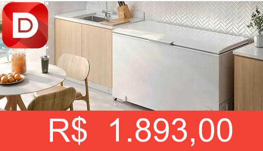 Foto do produto Freezer Horizontal Electrolux 513L com Tecnologia Inverter