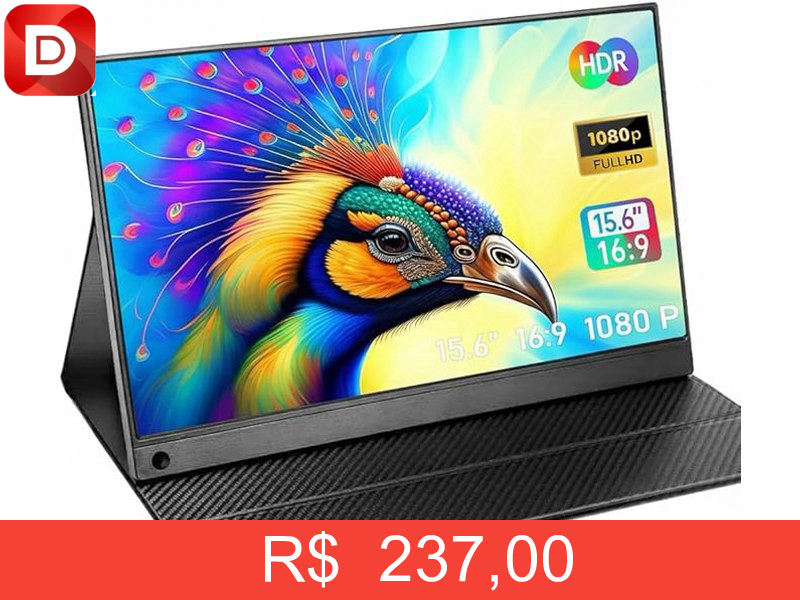 Foto do produto Monitor Portatil