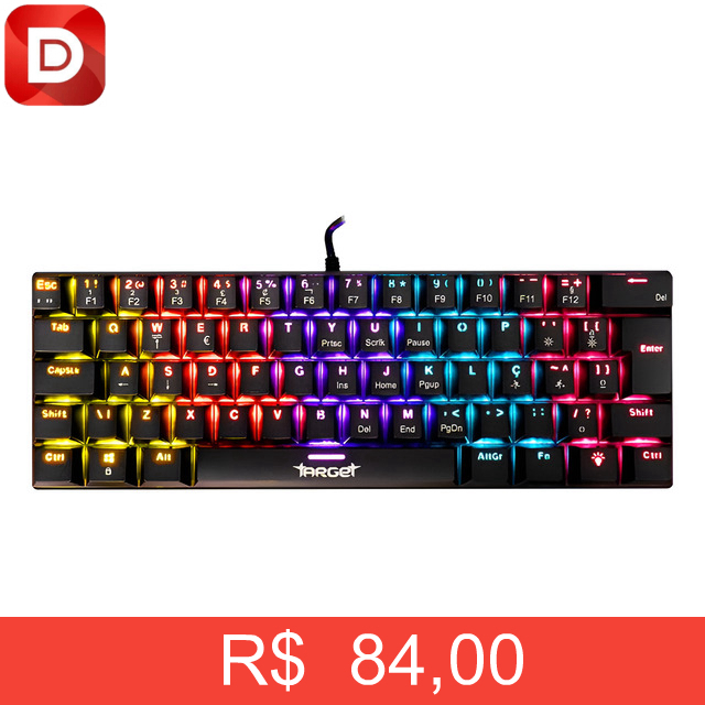 Foto do produto Teclado Mecanico Tgt Sherman V3