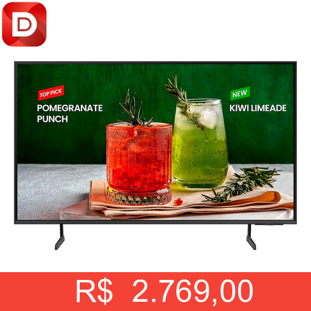 Foto do produto Smart Tv 65'' Samsung Led Crystal UHD 4K HDR