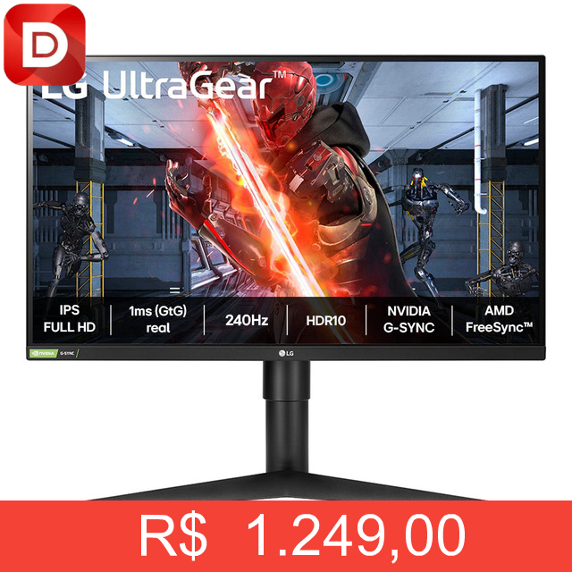 Foto do produto Monitor LG UltraGear 27
