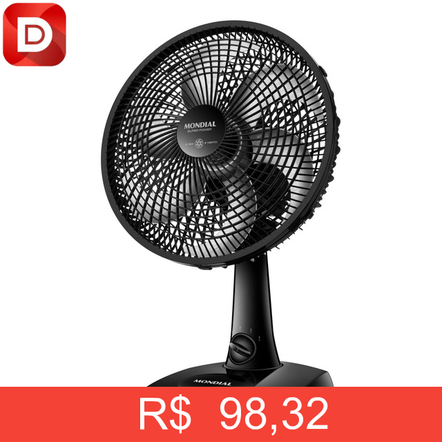 Foto do produto Ventilador de Mesa Mondial