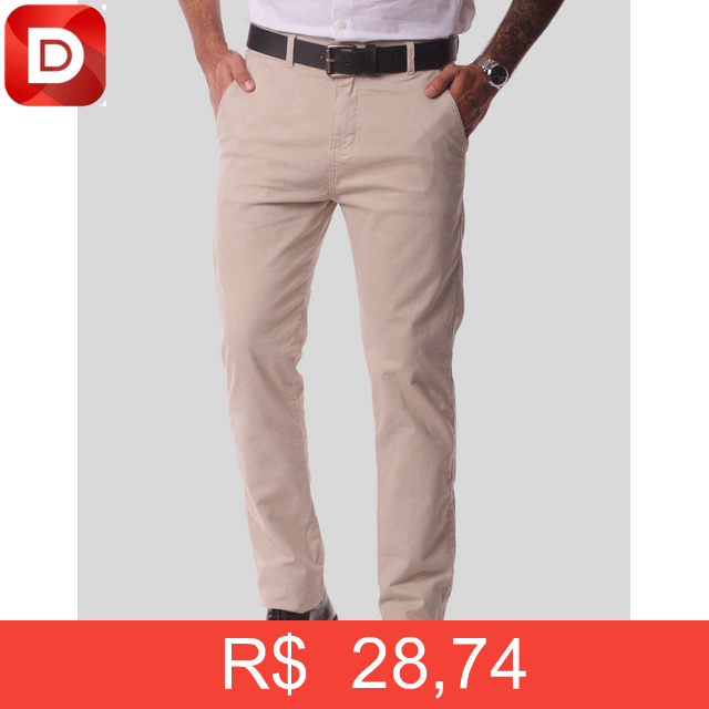 Foto do produto Calça de Sarja Masculina