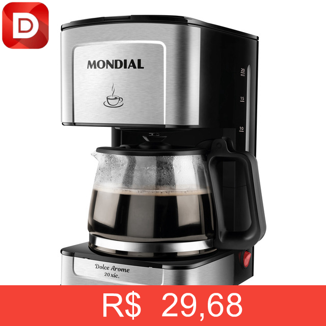 Foto do produto Cafeteira Elétrica Dolce Arome Mondial