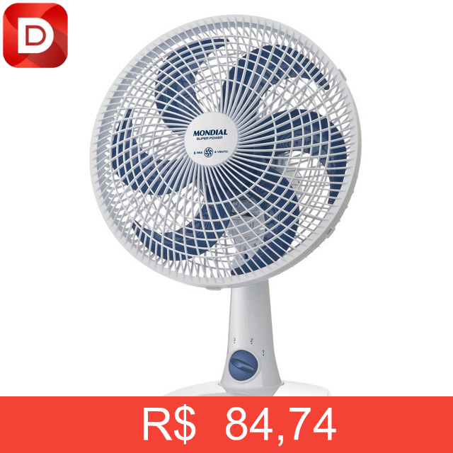 Foto do produto Ventilador de Mesa 30cm Mondial