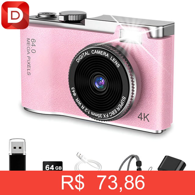 Foto do produto Câmera Digital Multifuncional Vintage