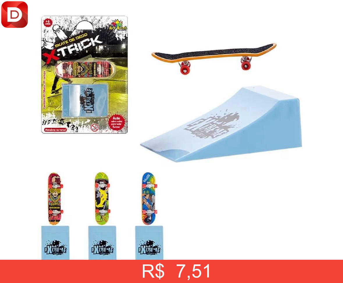 Foto do produto Skate De Dedo Art Brink