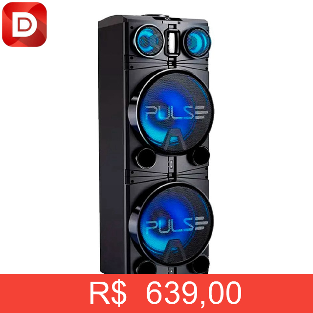 Foto do produto Caixa De Som Pulse Storm 2