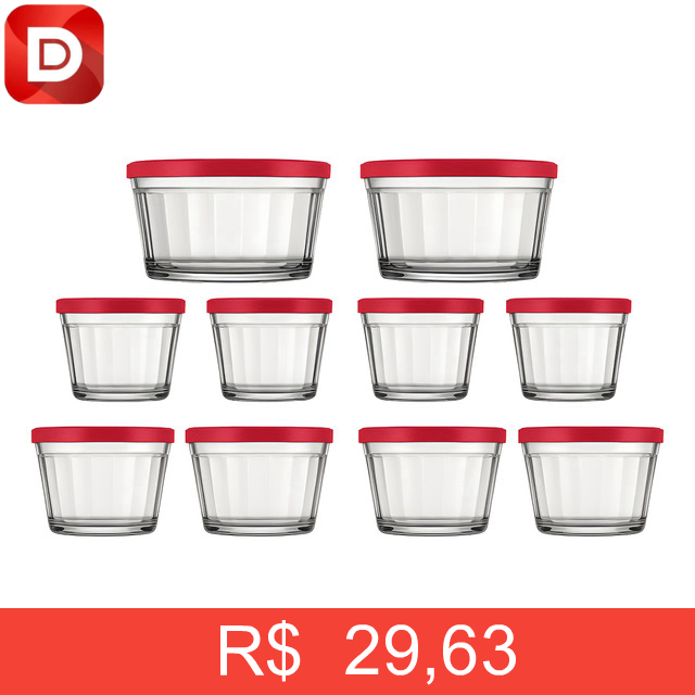 Foto do produto Conjunto De Tigelas Copo Americano