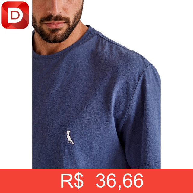 Foto do produto Camiseta Pica Pau Bordado Reserva
