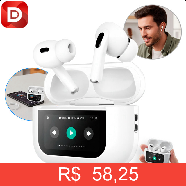 Foto do produto Fone Sem Fio Bluetooth