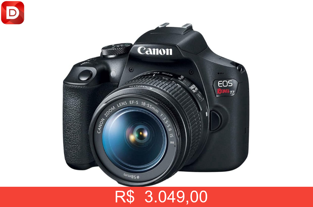 Foto do produto Câmera EOS T7