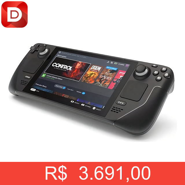 Foto do produto Valve Steam Deck